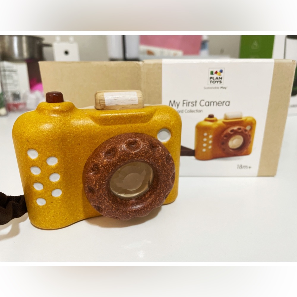 Brand new wood toy | wood camera | plan toy